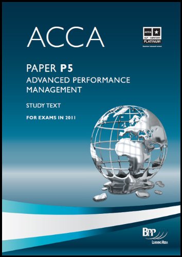 9780751789324: ACCA - P5 Advanced Performance Management: Study Text