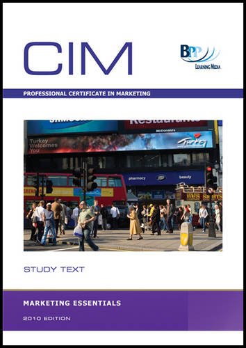 9780751789355: CIM - Marketing Essentials: Study Text