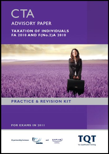 CTA - Individuals FA 2010: Revision Kit - BPP Learning Media Ltd