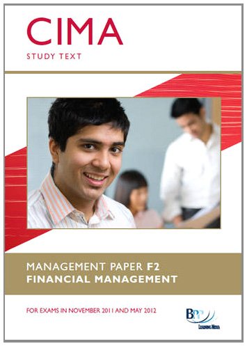 Imagen de archivo de CIMA - F2 Financial Management (Study Text) a la venta por AwesomeBooks