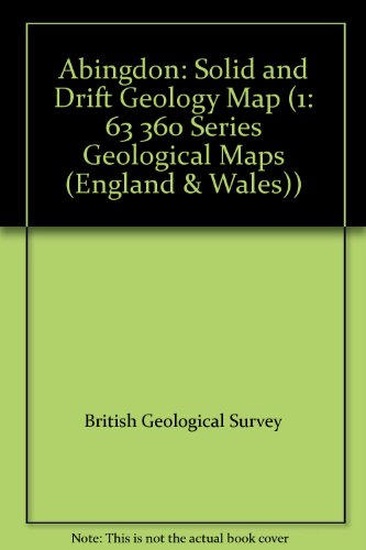 9780751801477: Abingdon. Solid and Drift Geology Map (1: 63 360 Series Geological Maps (England & Wales))