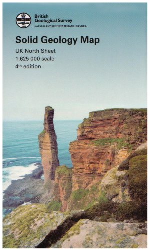 9780751833201: North Sheet (North of National Grid Line 500km N) - Folded (Solid Geology Map UK)