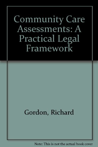9780752000268: Community Care Assessments: A Practical Legal Framework