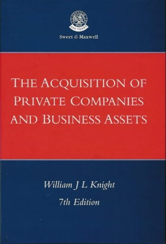 Beispielbild fr The Acquisition of Private Companies and Business Assets (Commercial) zum Verkauf von Reuseabook