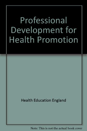9780752111575: Professional Development for Health Promotion