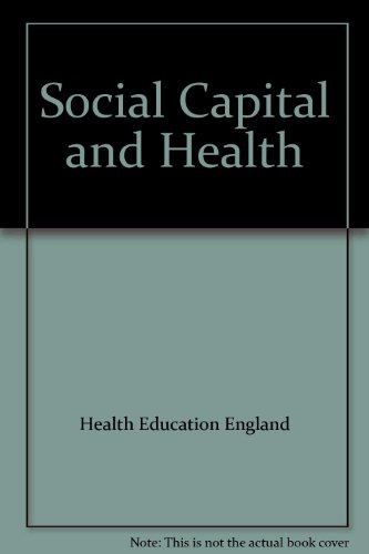 Beispielbild fr Social Capital and Health zum Verkauf von The Guru Bookshop