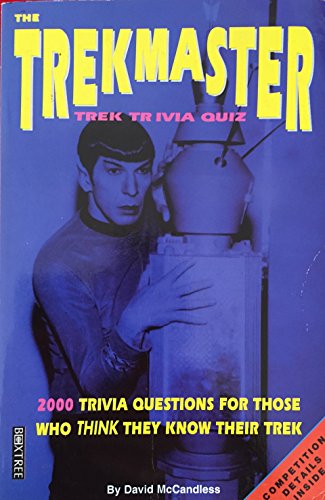 Stock image for Trek Master Quiz Book for sale by WorldofBooks