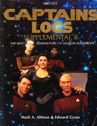 Beispielbild fr Captain's Log Supplemental: Season 7 zum Verkauf von Basement Seller 101