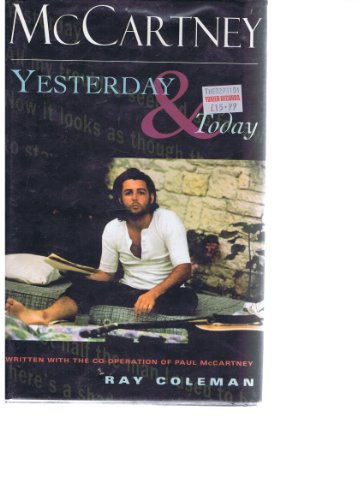 Stock image for McCartney: Yesterday and Today for sale by WorldofBooks