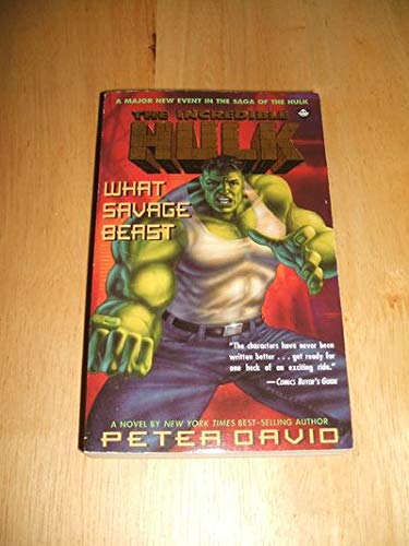9780752222370: The Incredible Hulk: What Savage Beast?