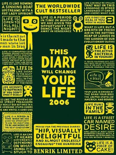 Beispielbild fr This Diary Will Change Your Life 2006 zum Verkauf von WorldofBooks