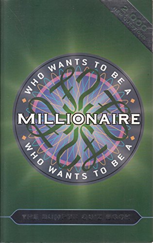 Stock image for Who Wants To Be A Millionaire? The Bumper Quiz Book for sale by AwesomeBooks