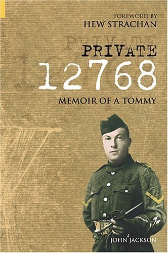Imagen de archivo de Private 12768: Memoir of a Tommy a la venta por WorldofBooks