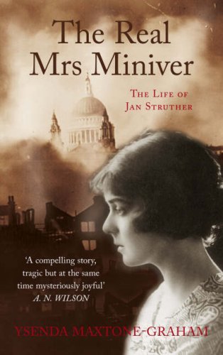 Imagen de archivo de The Real Mrs Miniver: The Life of Jan Struther a la venta por Reuseabook