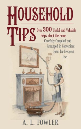 Household Tips over 300 usefull and valuable helps about the home: Over 300 Useful and Valuable Home Hints - A. L. Fowler