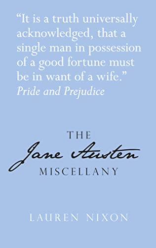 9780752468631: The Jane Austen Miscellany
