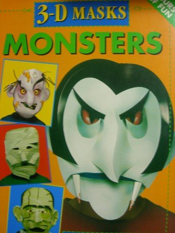 Stock image for 3-D Masks : Monsters for sale by Mad Hatter Books