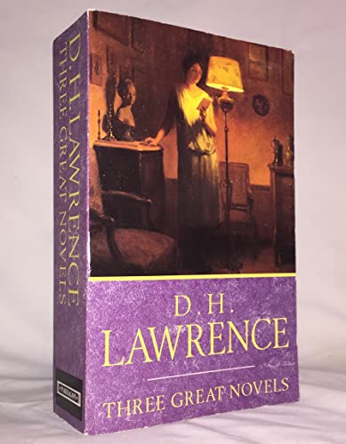 Stock image for Three Great Novels. Lady Chatterley's Lover. The Rainbow. Sons And Lovers [Paperback] Lawrence, D.H. for sale by Re-Read Ltd