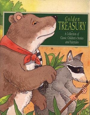 Stock image for Golden Treasury: A Collection of Classic Children's Stories and Fairytales for sale by WorldofBooks