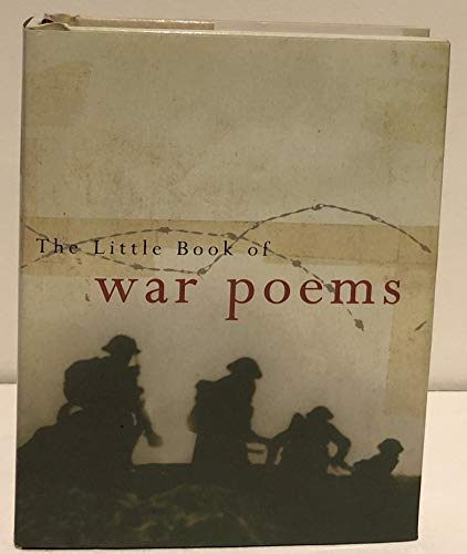 Beispielbild fr Little Book of War Poems zum Verkauf von AwesomeBooks