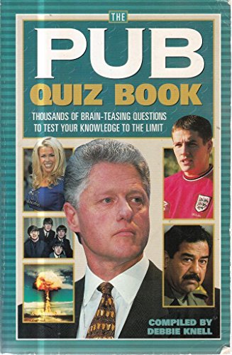 Stock image for Pub Quiz Book for sale by AwesomeBooks
