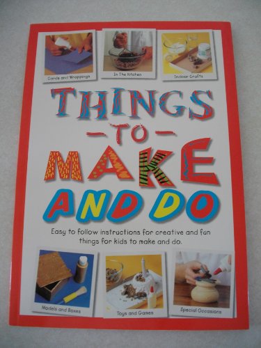 Beispielbild fr Things to Make & Do (Get Crafty) zum Verkauf von Wonder Book