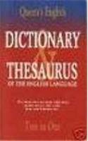 Stock image for Dictionary and Thesaurus (Queen's English Dictionary) for sale by Better World Books