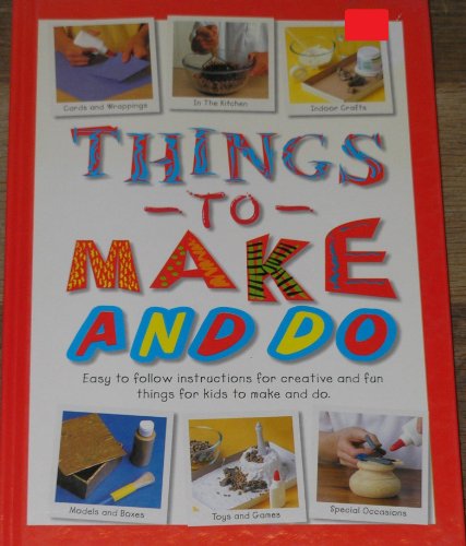 Stock image for Things to Make and Do for sale by Wonder Book