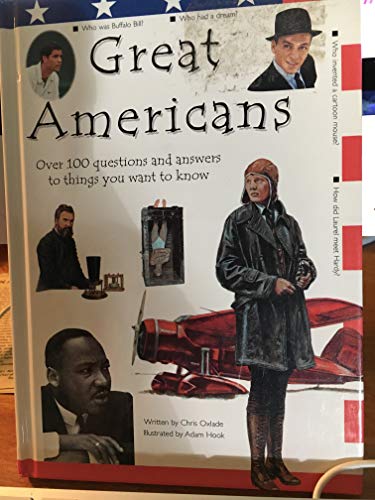 Beispielbild fr Great Americans (Mini Question and Answers America) zum Verkauf von JR Books