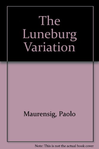 Imagen de archivo de The Luneburg Variation a la venta por Better World Books