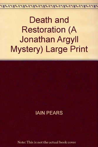 Stock image for Death and Restoration (A Jonathan Argyll Mystery) Large Print for sale by Goldstone Books