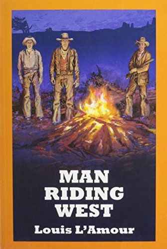 Stock image for Man Riding West for sale by Books From California