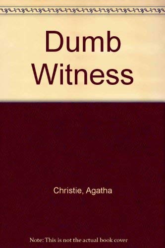 Dumb witness (9780753165898) by Agatha Christie