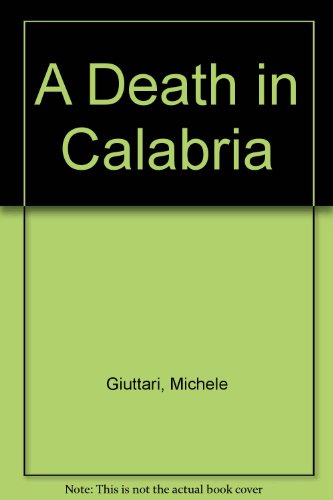 Beispielbild fr A Death in Calabria zum Verkauf von Better World Books Ltd