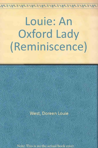 9780753196571: Louie: An Oxford Lady