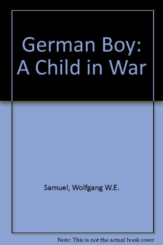 9780753198339: German Boy: A Child in War