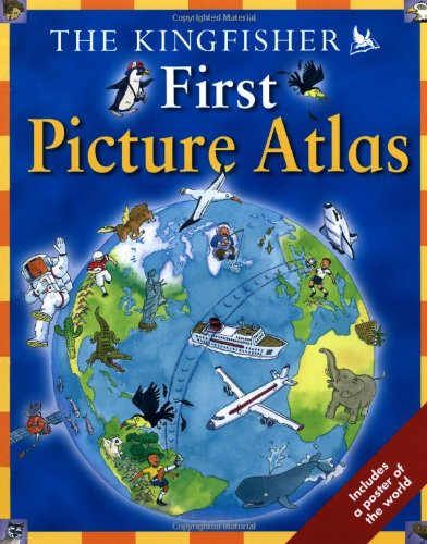 Beispielbild fr The Kingfisher First Picture Atlas zum Verkauf von WorldofBooks