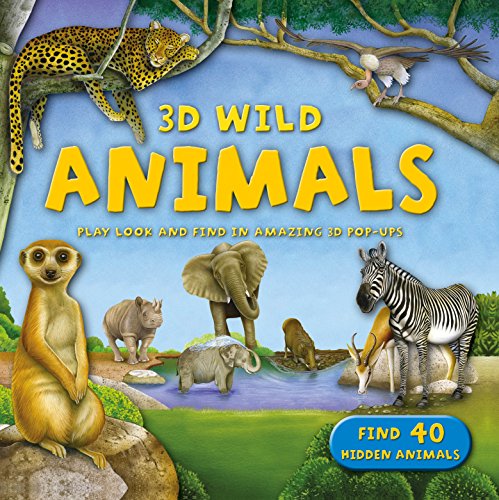 3D Wild: Animals (9780753435045) by Kingfisher Publications