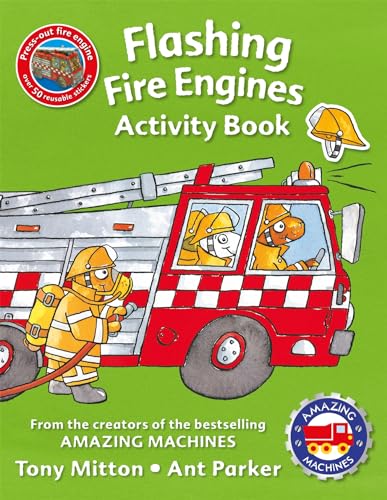 Imagen de archivo de Amazing Machines Flashing Fire Engines Activity Book a la venta por AwesomeBooks