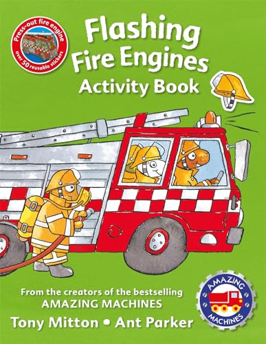 Stock image for Amazing Machines Flashing Fire Engines Activity Book for sale by AwesomeBooks