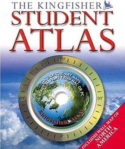 9780753455890: The Kingfisher Student Atlas: With Wall Map of North America