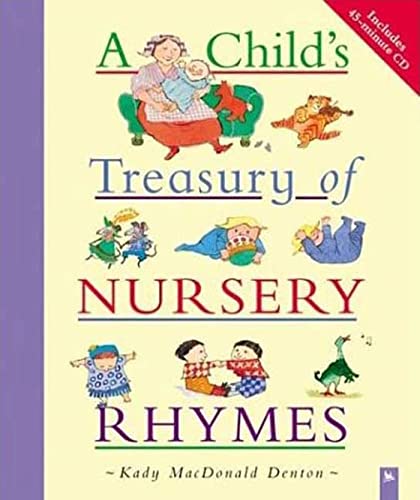 Beispielbild fr A Child's Treasury of Nursery Rhymes zum Verkauf von WorldofBooks