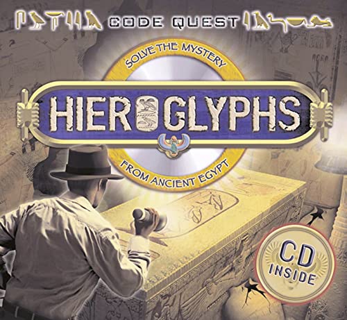 Beispielbild fr Code Quest: Hieroglyphs - Solve the Mystery from Ancient Egypt zum Verkauf von Wonder Book