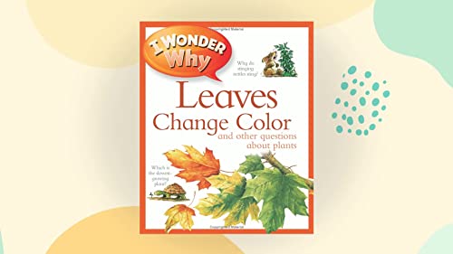 Stock image for I Wonder Why Leaves Change Color : And Other Questions about Plants for sale by Better World Books