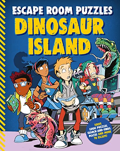 Beispielbild fr Escape Room Puzzles: Dinosaur Island zum Verkauf von Buchpark