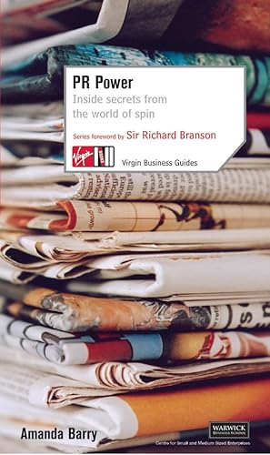 Pr Power: Inside Secrets For The World Of Spin (9780753509043) by Barry, Amanda