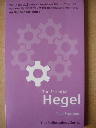 Stock image for The Essential Hegel - The Philosophers Series for sale by MusicMagpie