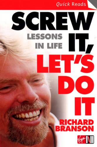 Imagen de archivo de Screw It, Let's Do It: Lessons in Life a la venta por Jenson Books Inc