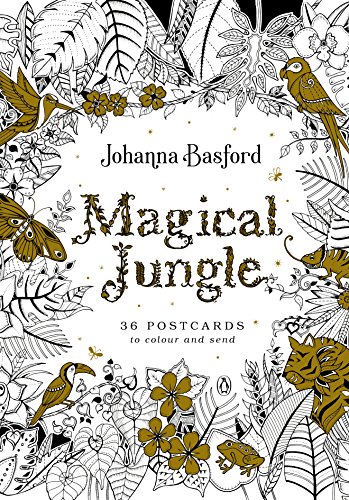 Stock image for Magical Jungle: 36 Postcards to Colour and Send for sale by WorldofBooks