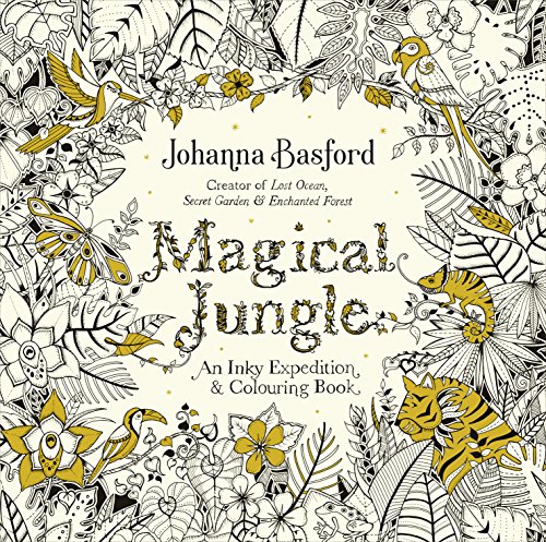 Beispielbild fr Magical Jungle: An Inky Expedition & Colouring Book zum Verkauf von WorldofBooks